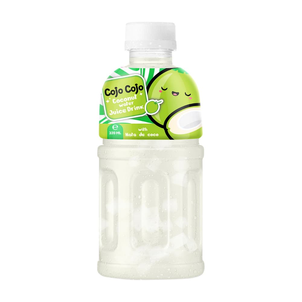 VINUT Minuman Jus Air Kelapa Dengan Nata De Coco, Botol PET, (320 mL)